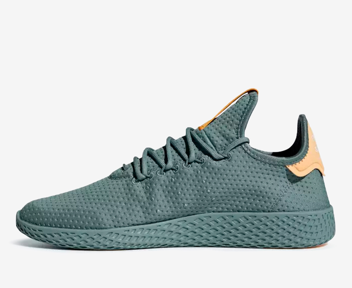 Adidas Originals PW TENNIS HU RAW GREEN CHALK WHITE VegNonVeg