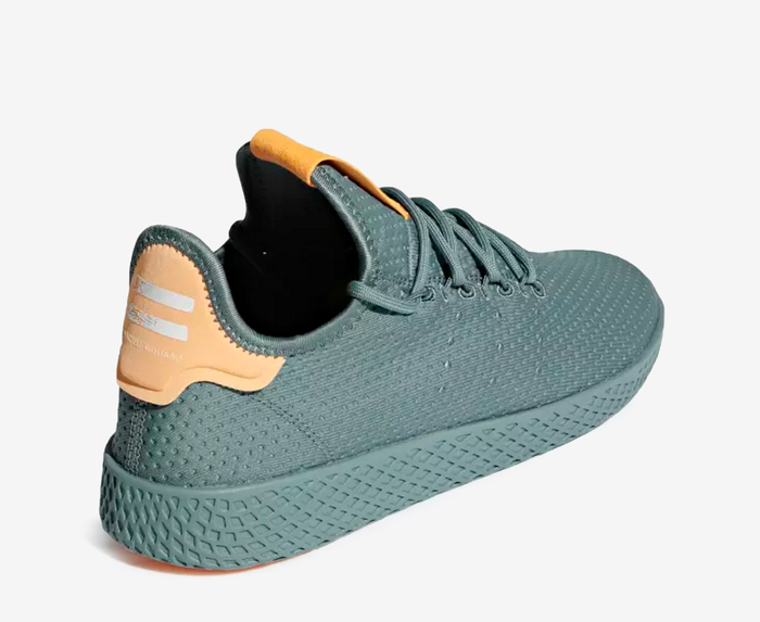 Adidas Originals PW TENNIS HU RAW GREEN CHALK WHITE VegNonVeg