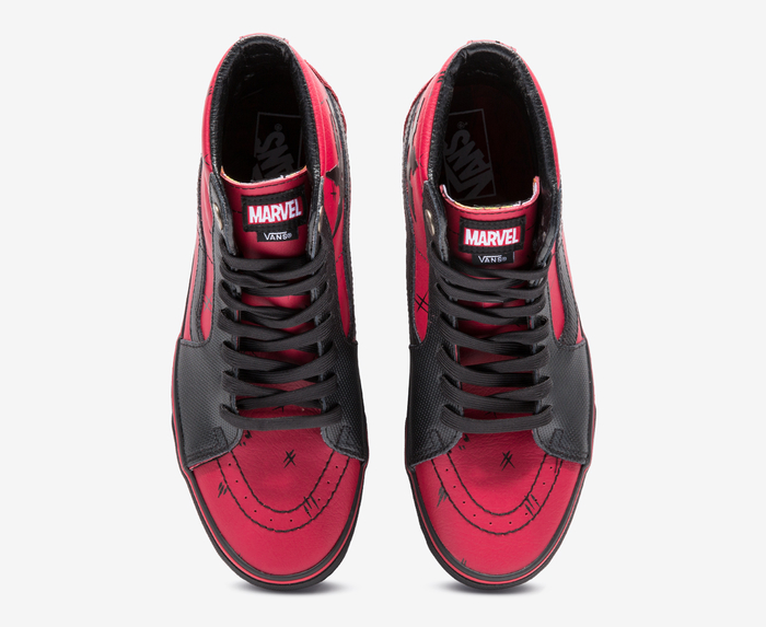 Vans x marvel on sale deadpool