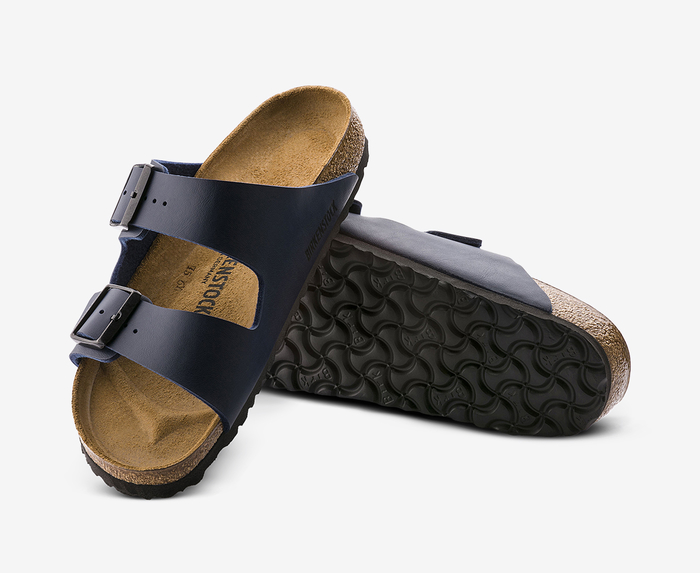 Birkenstock ARIZONA BIRKO FLOR BLUE VegNonVeg