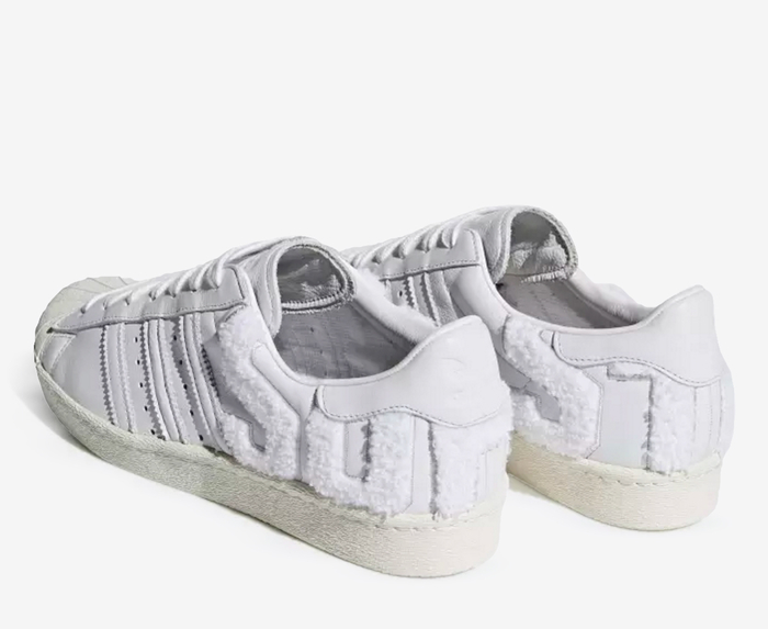 Original superstar top 80s blanche