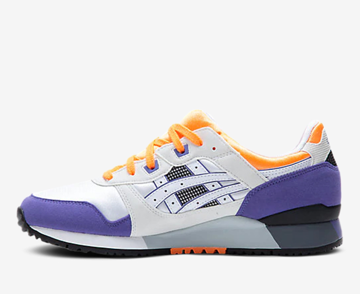 Asics gel lyte 3 white outlet orange