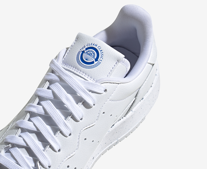 Adidas Originals SUPERCOURT VEGAN CLOUD WHITE CLOUD WHITE COLLEGIATE ROYAL VegNonVeg