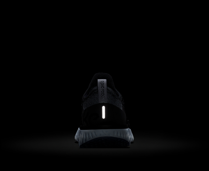 Men's 'epic react flyknit black/black-dark grey-pure platinum outlet