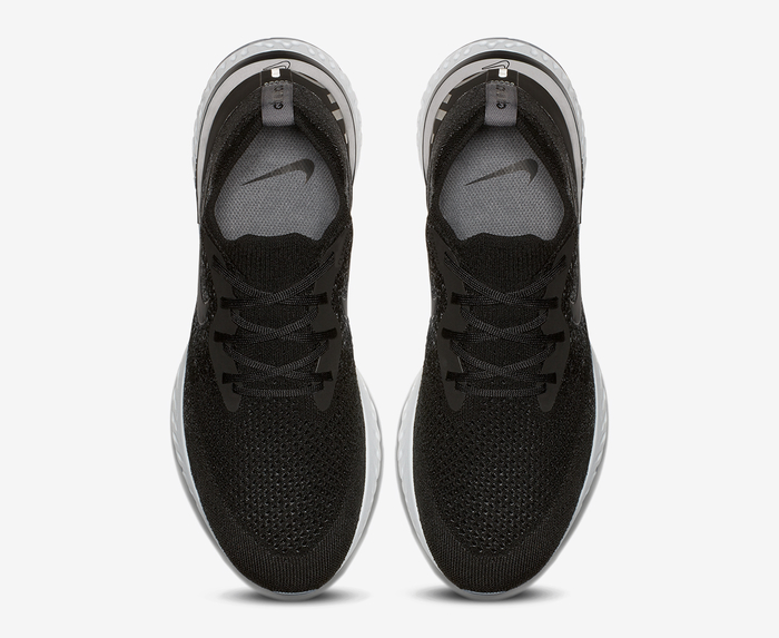 Nike epic react black dark clearance grey