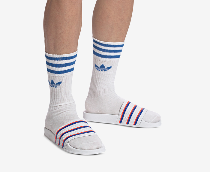 Adilette socks hot sale