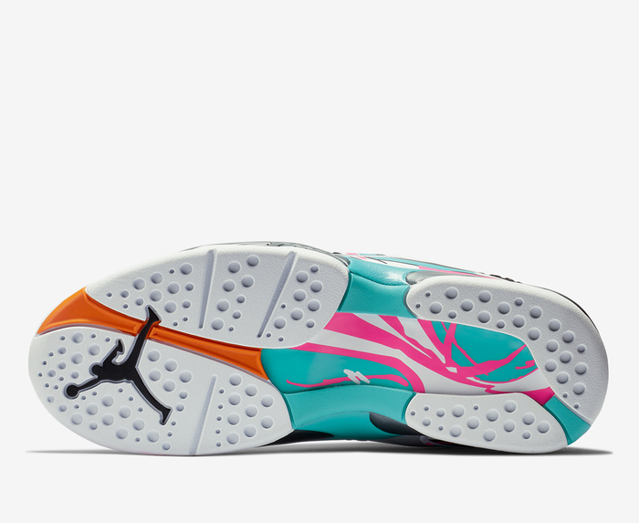 Jordan AIR JORDAN 8 RETRO WHITE WHITE TURBO GREEN NEUTRAL GREY VegNonVeg