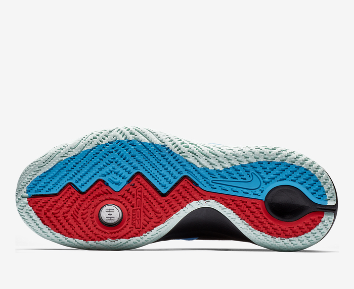 Nike KYRIE FLYTRAP BLACK BLUE HERO UNIVERSITY RED IGLOO VegNonVeg