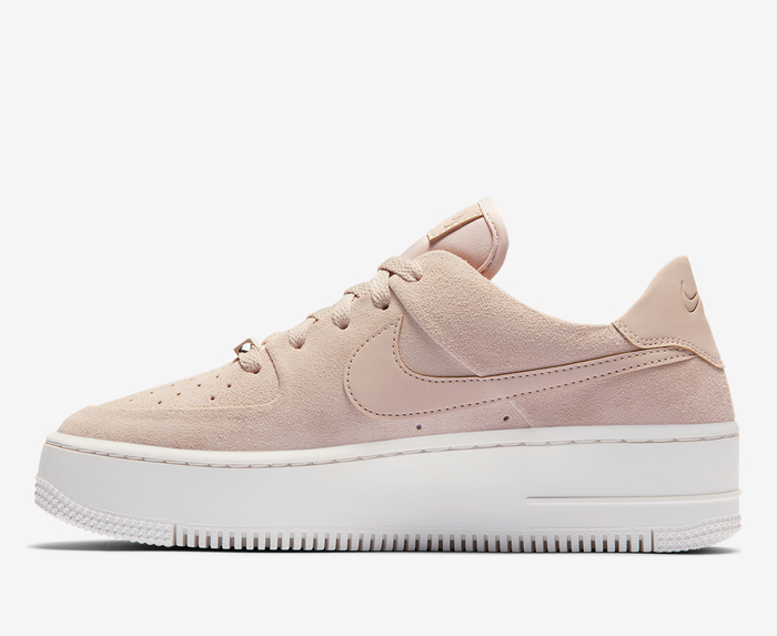 Nike AIR FORCE 1 SAGE LOW PARTICLE BEIGE PHANTOM VegNonVeg