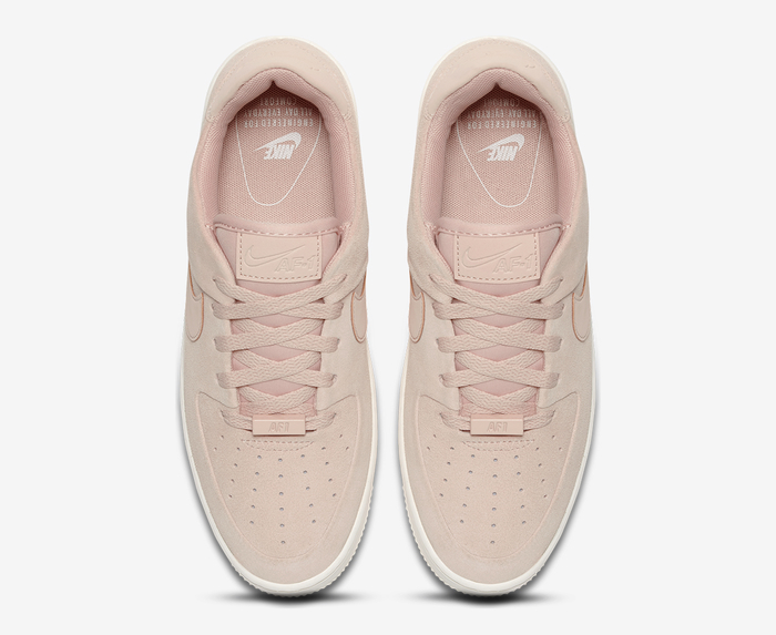 Nike AIR FORCE 1 SAGE LOW PARTICLE BEIGE PHANTOM VegNonVeg