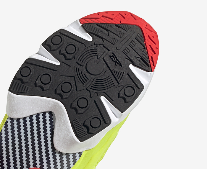 Adidas Originals - ZX Fury 'core Black/hypergreen/RBK RED' - VegNonVeg