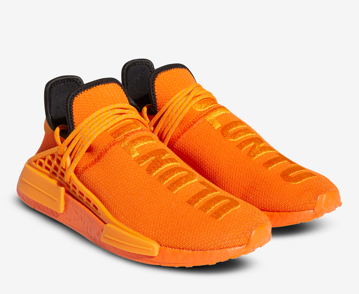 Adidas nmd orange cheap and black