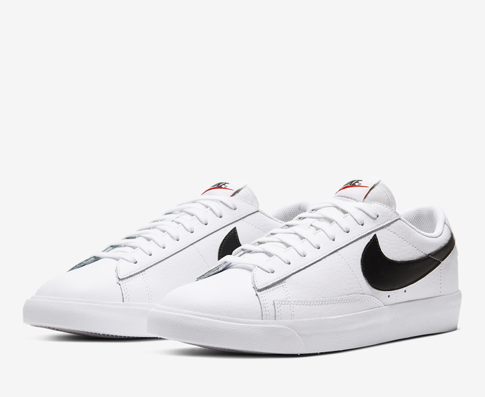 Nike blazer leather store white