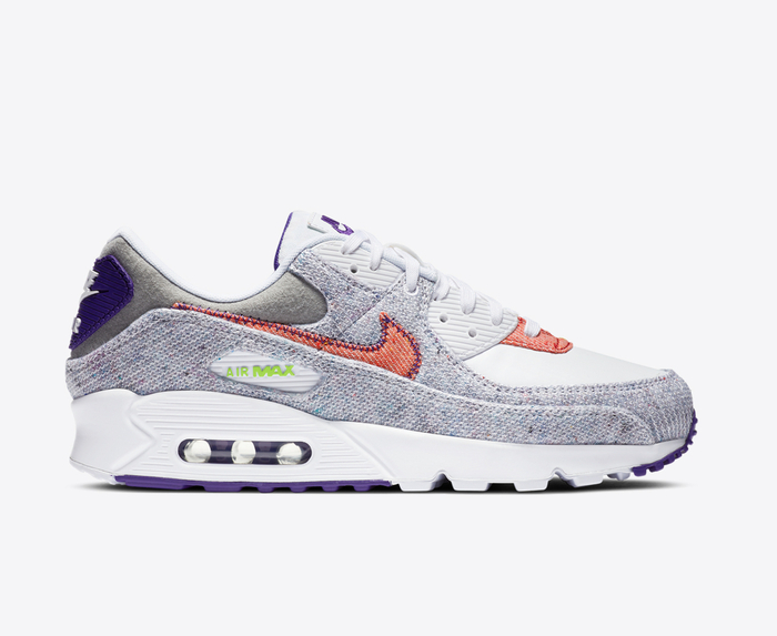 Nike air max 90 white red purple best sale