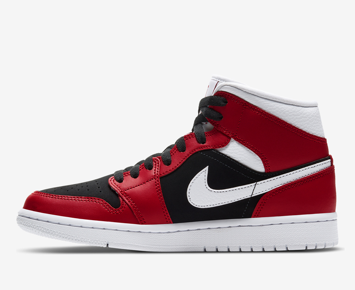 Jordan - AIR JORDAN 1 LOW 'GYM RED/GYM RED-WHITE' - VegNonVeg