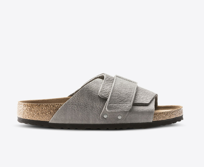 Birkenstock - Kyoto SFB NU Desert Buck Whale Gray 'Desert Buck