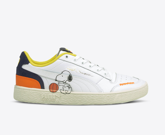 Puma Peanuts X Ralph Sampson Puma White Peacoat VegNonVeg