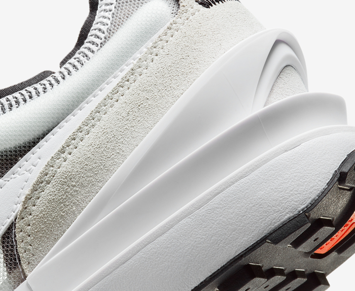 Nike - WAFFLE ONE 'SUMMIT WHITE/WHITE-BLACK-ORANGE' - VegNonVeg