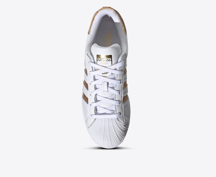 Adidas Originals SUPERSTAR W FTWR WHITE GOLD MET FTWR WHITE VegNonVeg