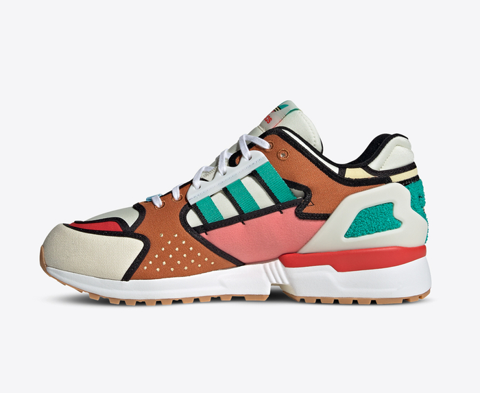 Adidas Originals - ZX 10000 KRUSTY BURGER 'cream White/SUPPLIER 