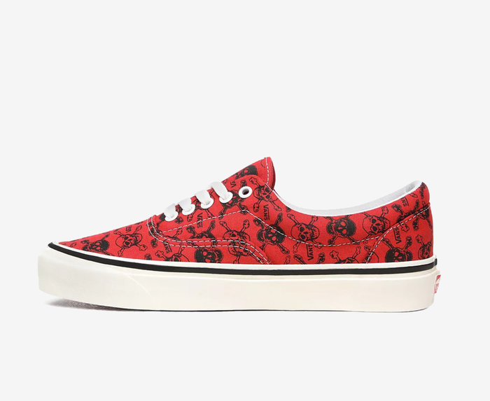 Vans ANAHEIM FACTORY ERA 95 DX Og Skulls Og Red Og Black VegNonVeg