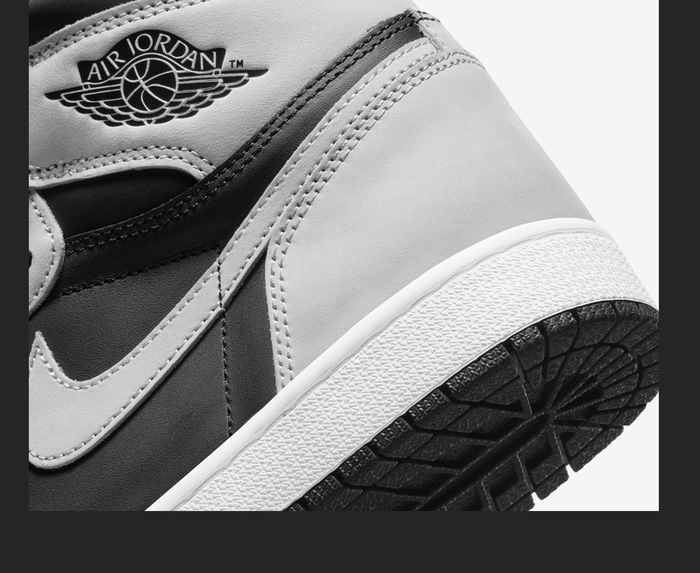 jordan retro 1 gray and white