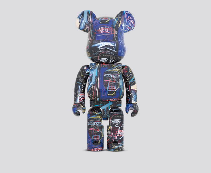 MEDICOM - BE@RBRICK Jean Michel Basquiat #7 1000% - VegNonVeg