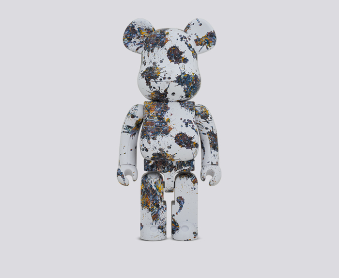 MEDICOM - BE@RBRICK Jackson Pollock Studio (SPLASH) 1000% - VegNonVeg