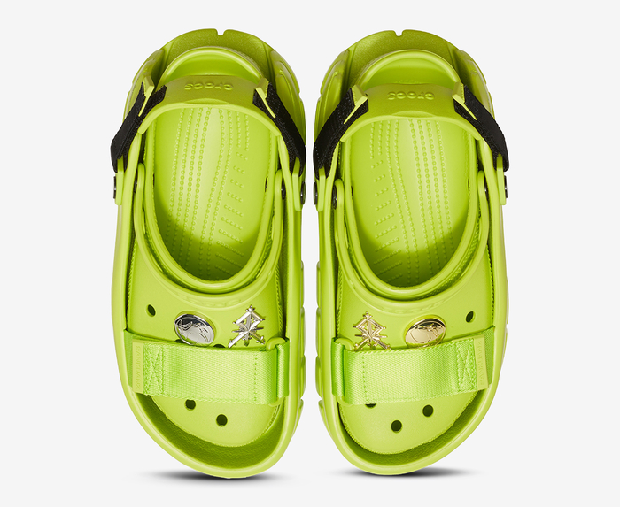 Crocs lime online punch