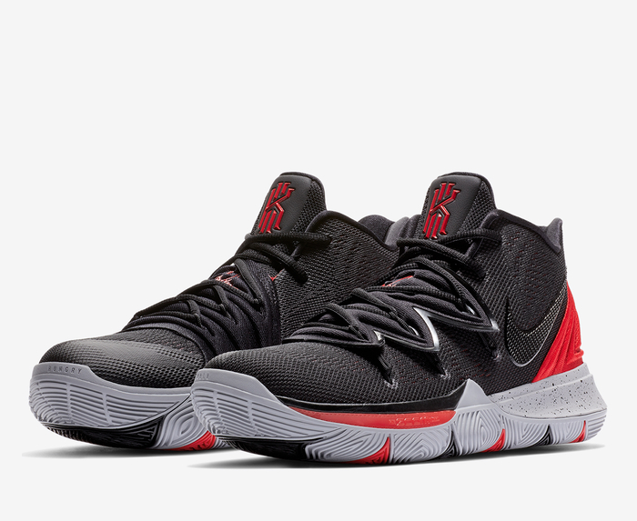 Kyrie red cheap and black