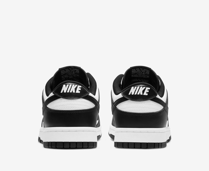 Nike - DUNK LOW RETRO 'WHITE/BLACK' - VegNonVeg