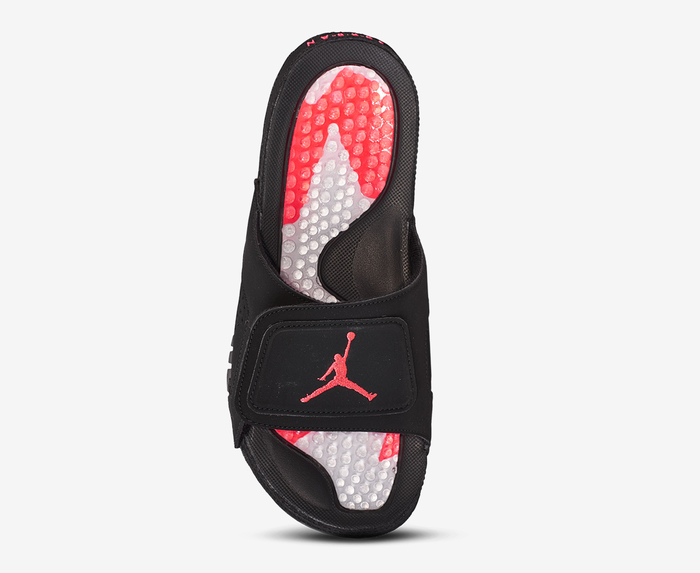 Jordan JORDAN HYDRO VI RETRO SLIDE BLACK INFRARED 23 VegNonVeg