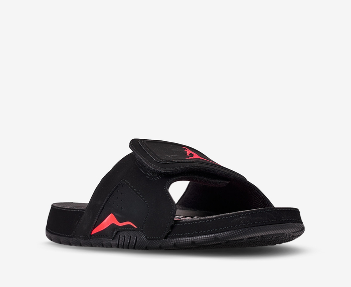 Jordan retro best sale slides black