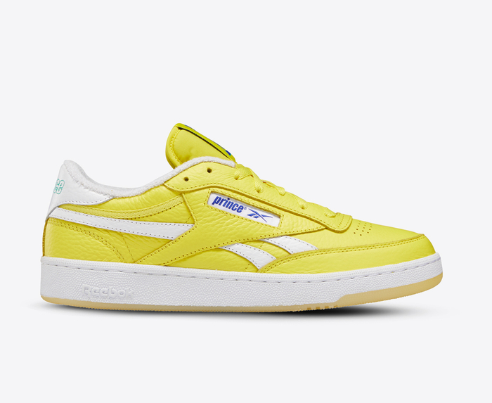 REEBOK Prince Club C Revenge STINGER YELLOW FTWR WHITE BRIGHT COBALT VegNonVeg