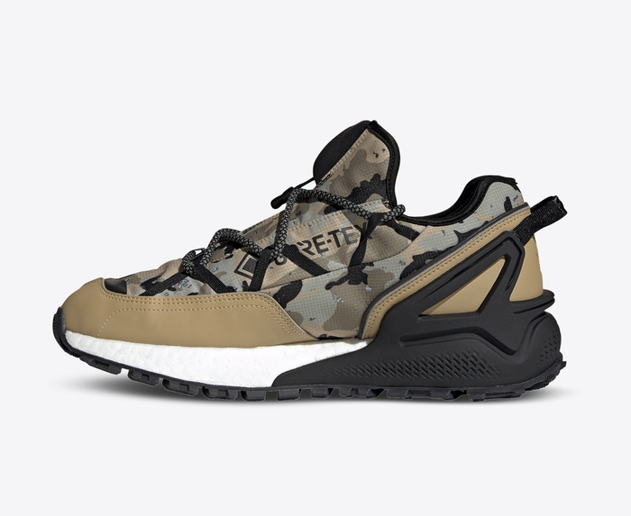 Adidas Originals ZX 2K BOOST UTILITY GORETEX beige Tone core Black ftwr White VegNonVeg