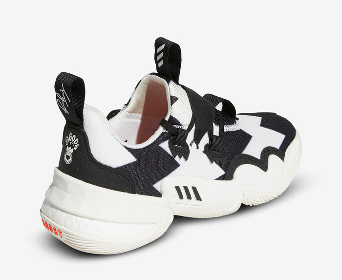 Adidas - Trae Young 1 'CBLACK/FTWWHT/CBLACK' - VegNonVeg