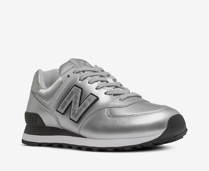 New Balance - 574 'MET SILVER' - VegNonVeg