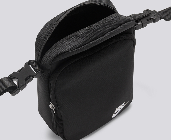 Black Nike Unisex Futura Crossbody Bag, Accessories