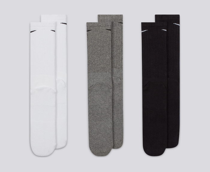 Nike - U NK EVERYDAY CUSH CREW SOCKS - PACK OF 3 'MULTI-COLOR' - VegNonVeg