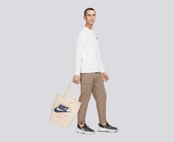 Nike Heritage Tote (Natural/Natural/Midnight Navy)