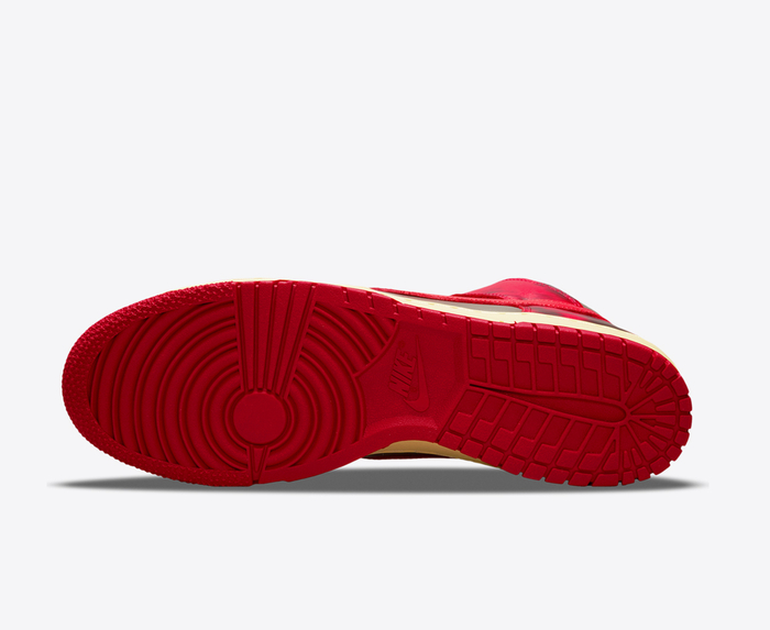 Nike - NIKE DUNK HI 1985 SP 'UNIVERSITY RED/CHILE RED-CAVE STONE' -  VegNonVeg