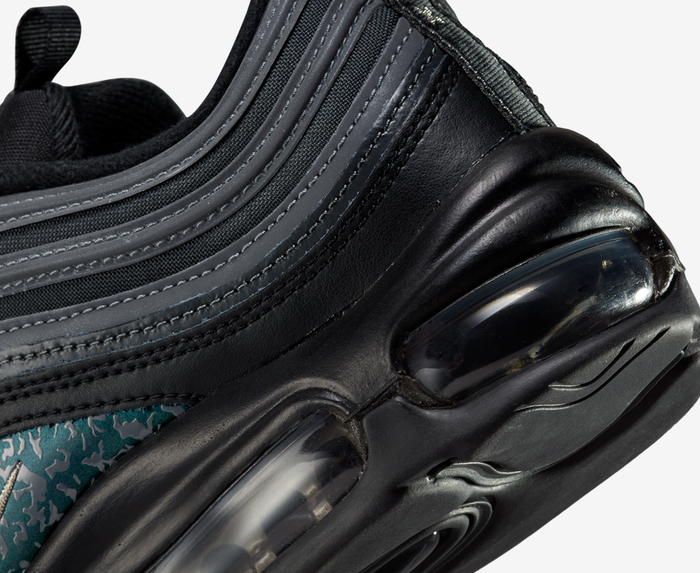 Nike W AIR MAX 97 BLACK MTLC PEWTER ANTHRACITE BLACK VegNonVeg