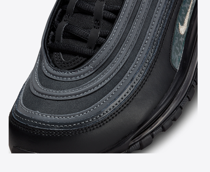 Men's Nike Air Max 97 - Black/Picante Red-Anthracite 8