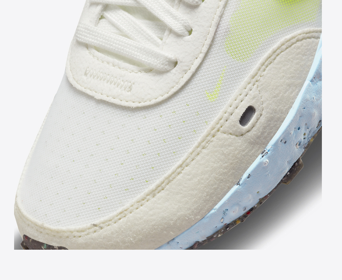 Nike W NIKE WAFFLE ONE CRATER SE NN 'SUMMIT WHITE/VOLT/CHAMBRAY BLUE