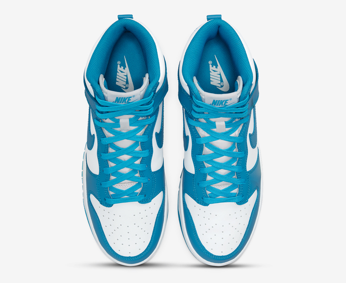 Nike - DUNK HI RETRO 'LASER BLUE/LASER BLUE-WHITE' - VegNonVeg