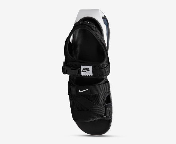 Nike - AIR MAX SOL SANDAL 'BLACK/WHITE-WHITE' - VegNonVeg