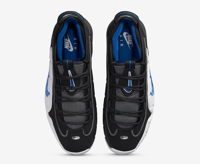 Nike - AIR MAX PENNY 'BLACK/VARSITY ROYAL-WHITE' - VegNonVeg