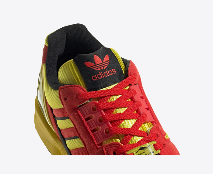 Adidas Originals ZX8000 BYELLO CBLACK RED VegNonVeg