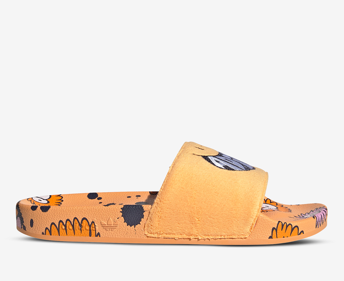 Orange adilette 2024 slides