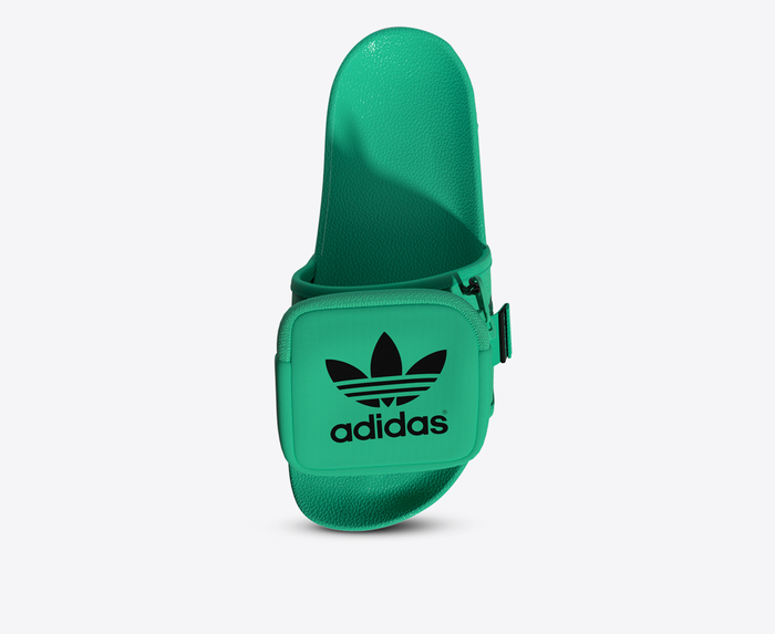 Adidas adilette hi res green hotsell